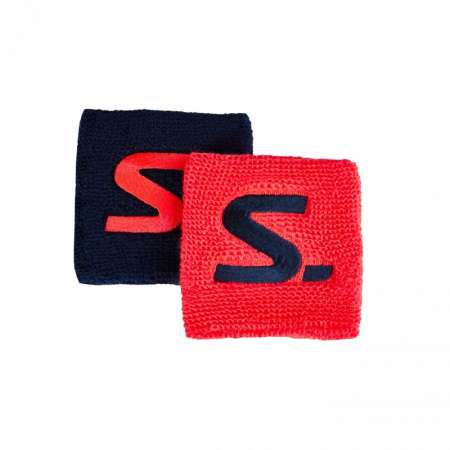  Wristband Short 2-pack Coral/Navy 