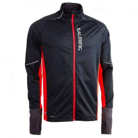  Thermal Wind Jacket Men Black/Orange 