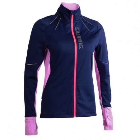  Thermal Wind Jacket Women Navy/Light Purple 