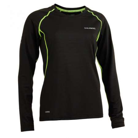  Balance LS Tee Women Black/Sharp Lime 