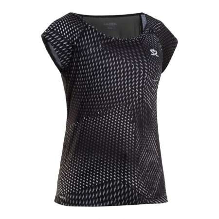  Breeze Top Women Black AOP 