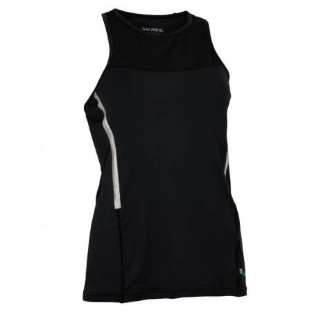  Laser Tank Women Black Melange 