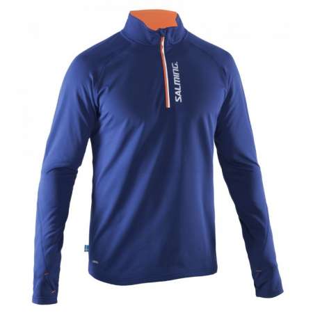  Halfzip LS Tee Men Navy 