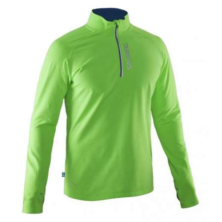  Halfzip LS Tee Men Gecko Green 