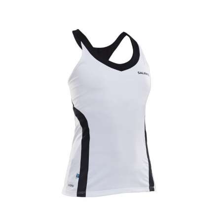  Strike Tank Top Wmn White/Black 