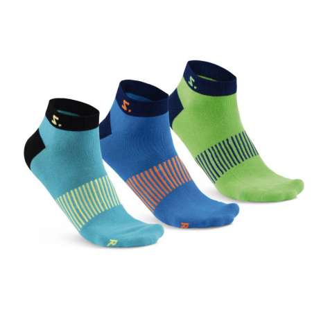  Running Ankle Sock 3-pack Ceramic Green Mix 